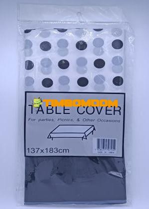 PE Polka Dot Solid Color Spliced Tablecloth PE Polka Dot Solid Color Spliced Tablecloth