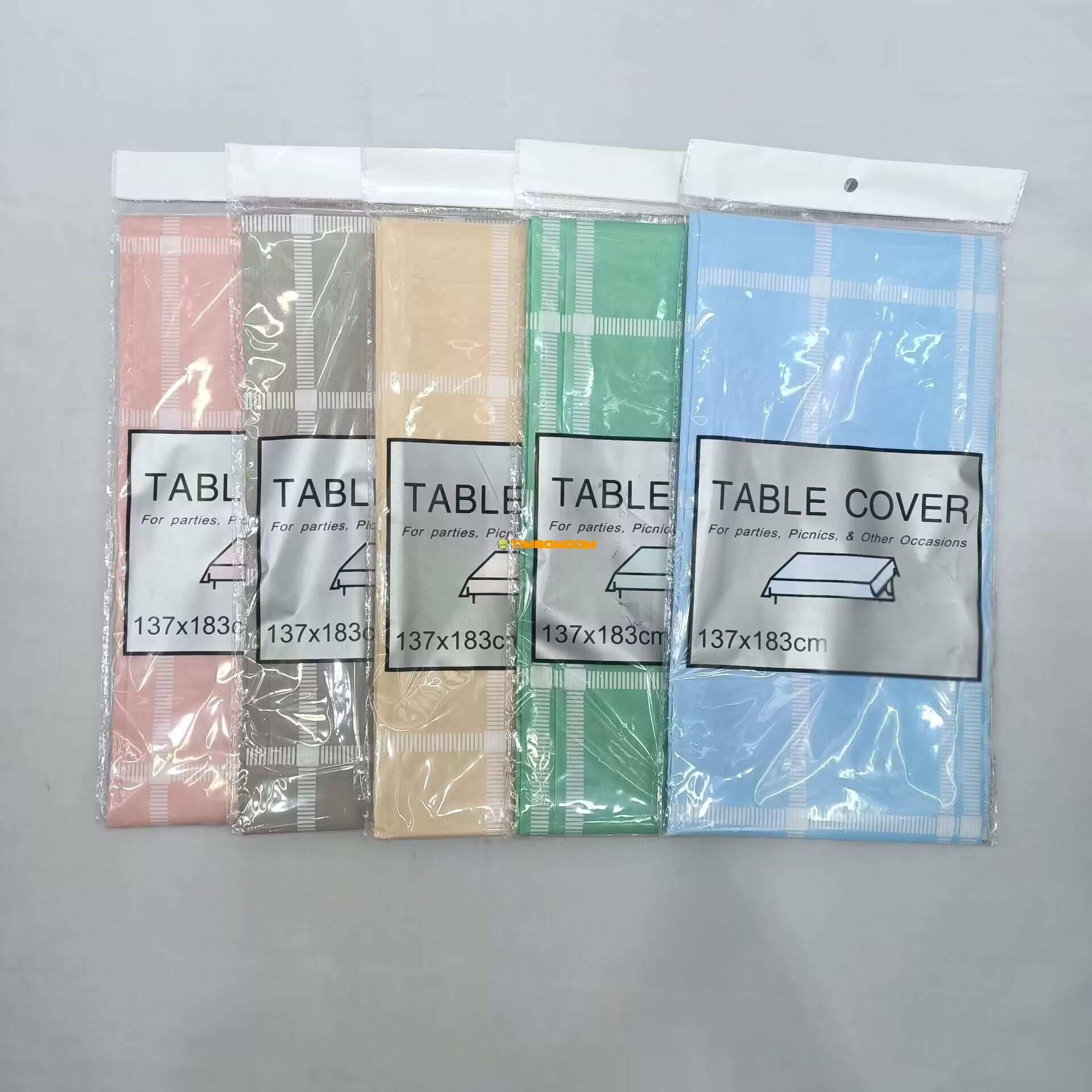 PEVA Large Checkered Tablecloth / PEVA Big Grid Tablecloth PEVA Large Checkered Tablecloth / PEVA Big Grid Tablecloth