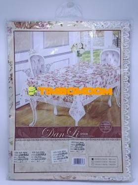 Printed Lace Edge Tablecloth Printed Lace Edge Tablecloth