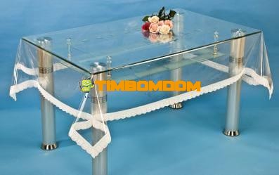 Transparent PVC Tablecloth / Clear PVC Tablecloth Transparent PVC Tablecloth / Clear PVC Tablecloth