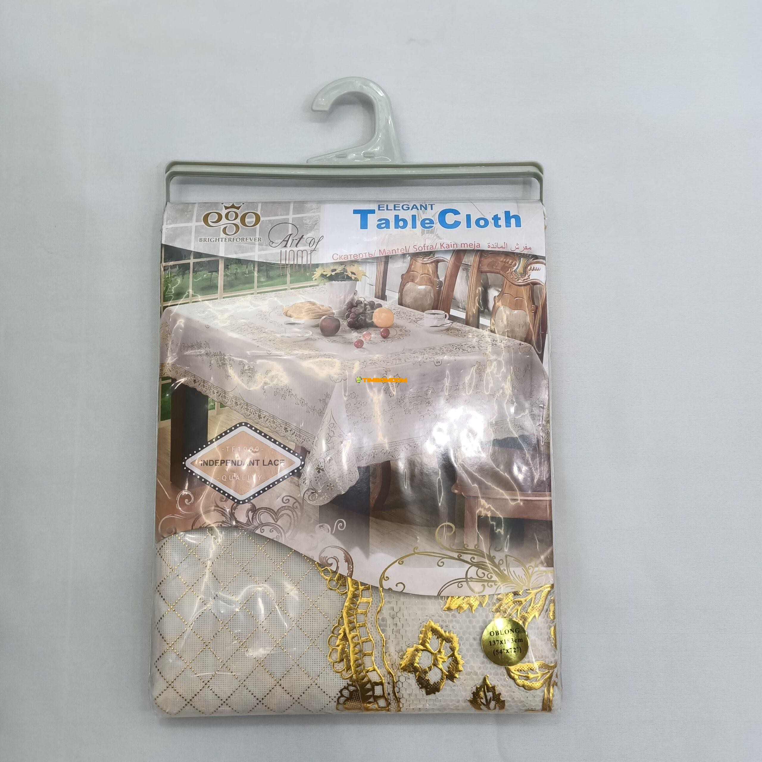 PVC Hot Stamping Gold & Silver Tablecloth PVC Hot Stamping Gold & Silver Tablecloth