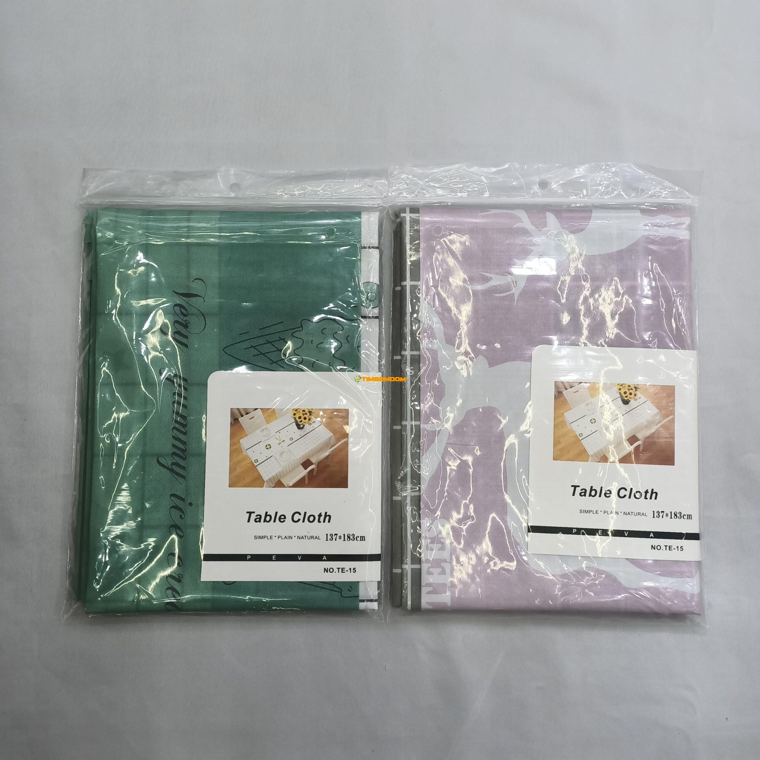 Table Runner Tablecloth PVC Bag (packaging) Table Runner Tablecloth PVC Bag (packaging)