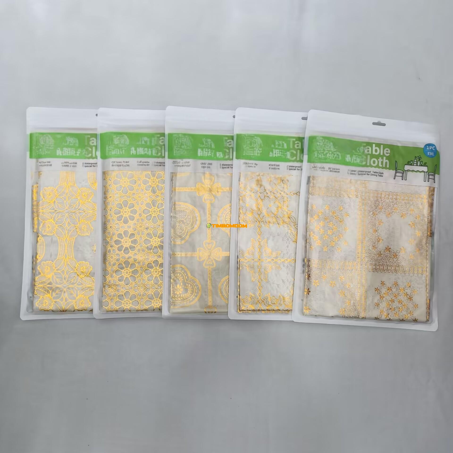 Hot Stamping Gold Tablecloth / Metallic Gold Foil Tablecloth Hot Stamping Gold Tablecloth / Metallic Gold Foil Tablecloth