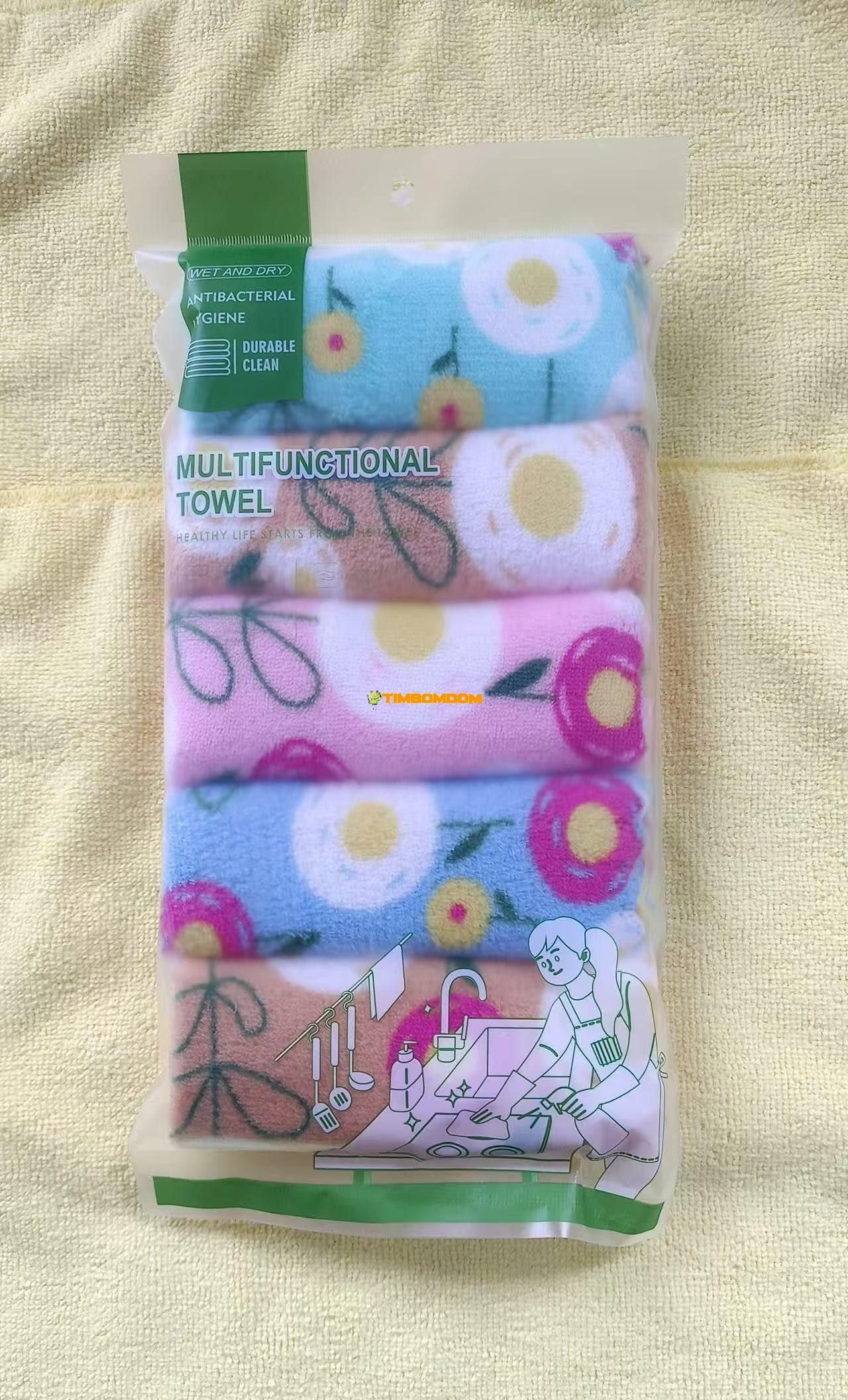 5pcs Cleaning Towel 5pcs Cleaning Towel