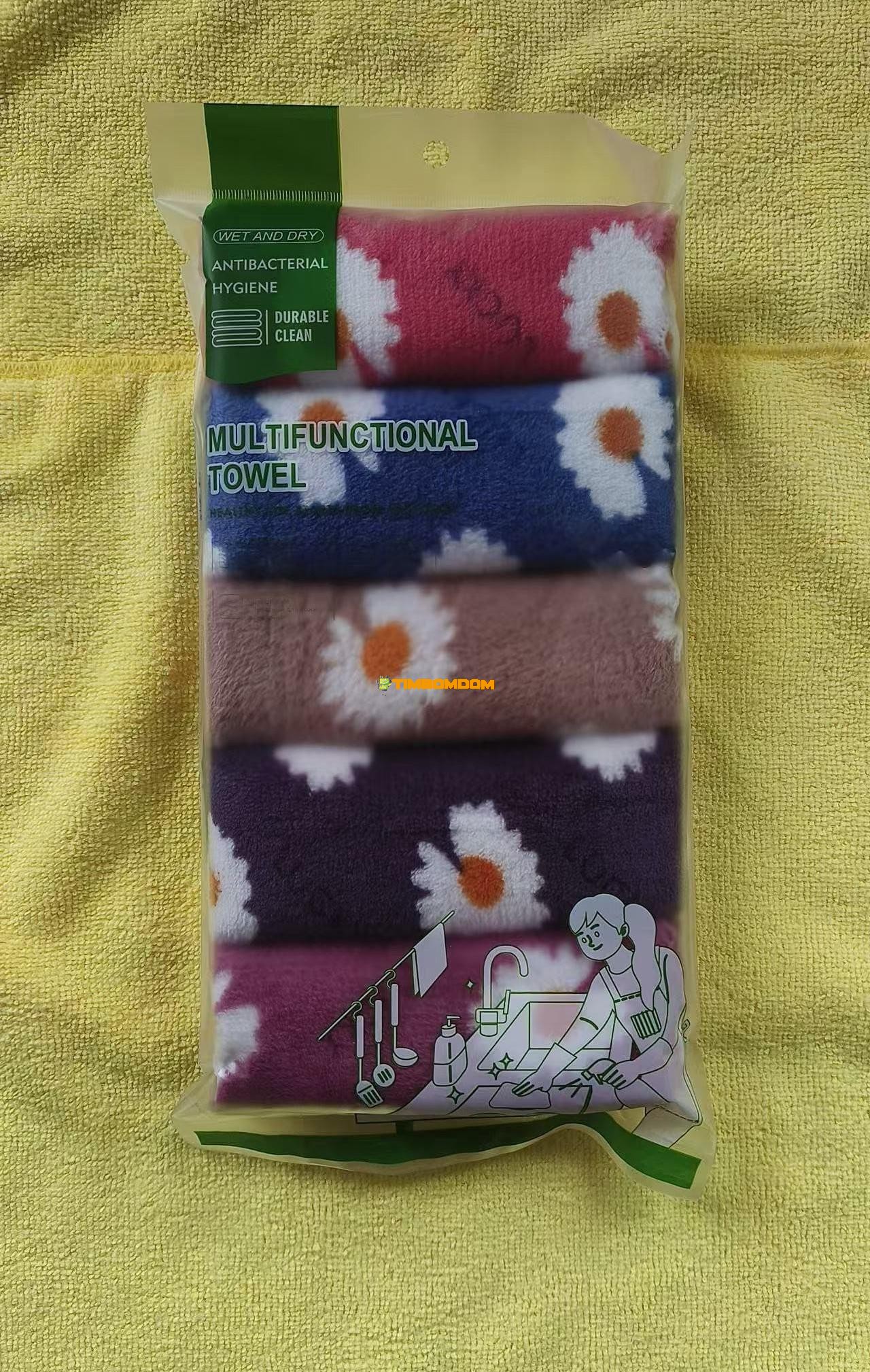 5pcs Cleaning Towel 5pcs Cleaning Towel