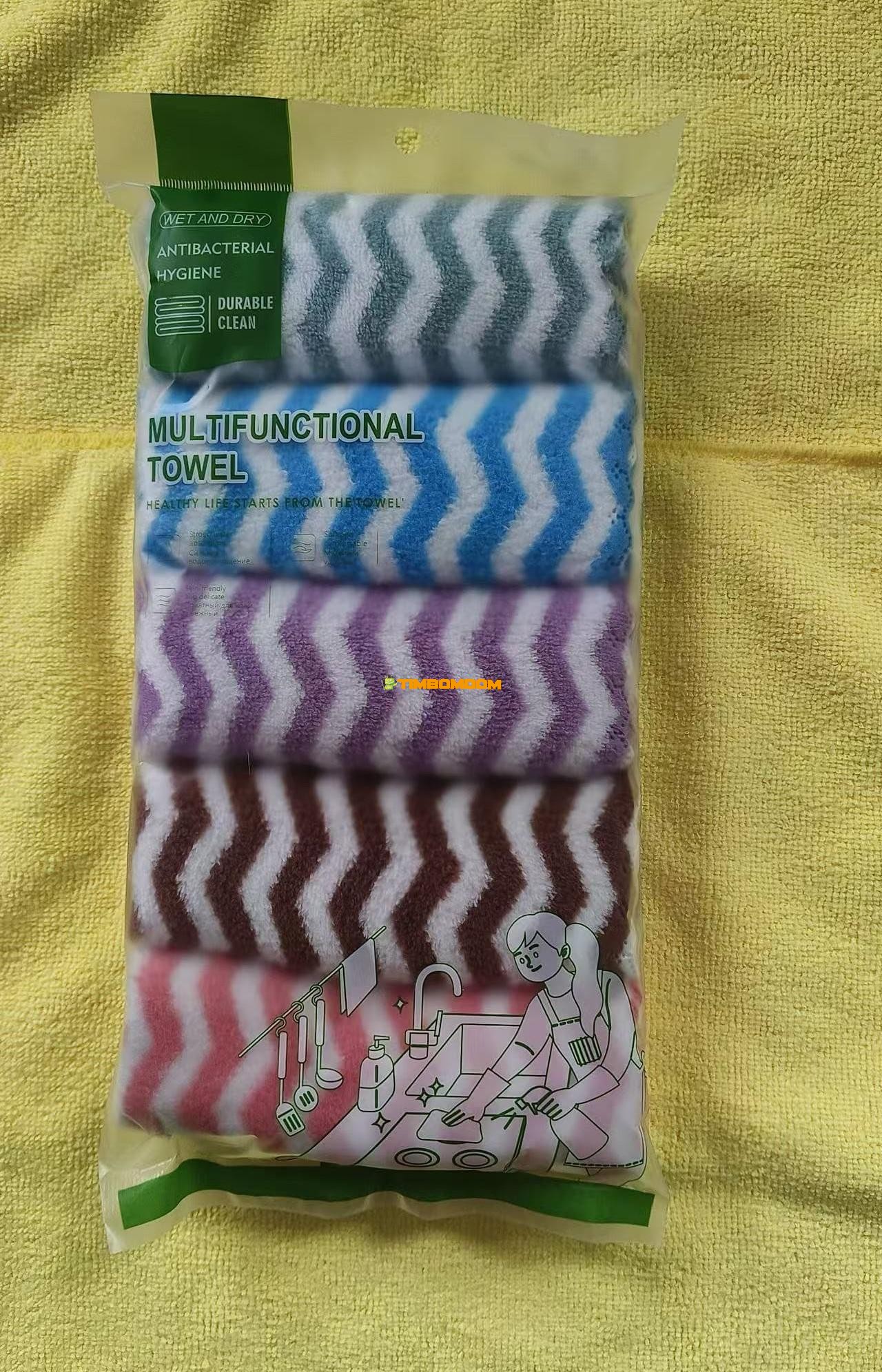 5pcs Cleaning Towel 5pcs Cleaning Towel