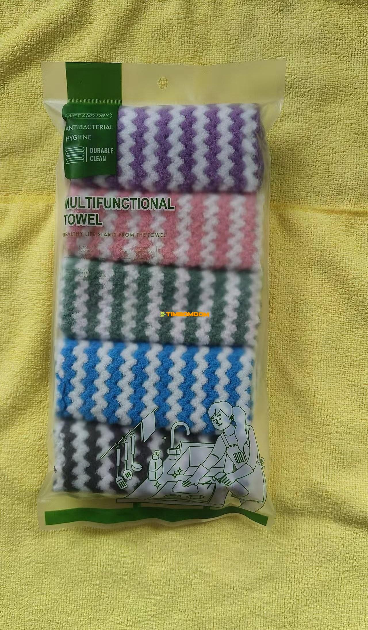 5pcs Cleaning Towel 5pcs Cleaning Towel