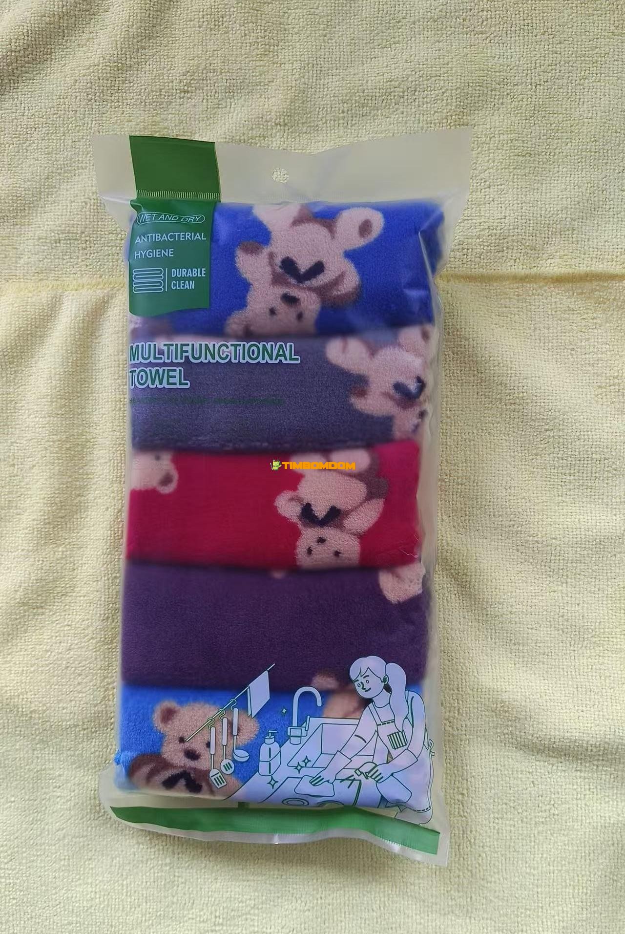 5pcs Cleaning Towel 5pcs Cleaning Towel