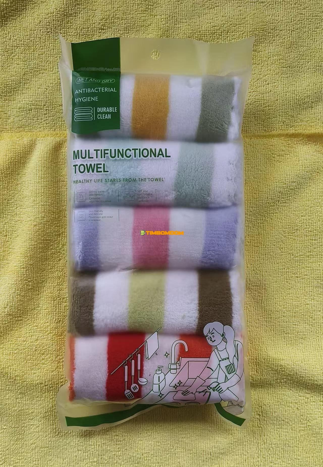 5pcs Cleaning Towel 5pcs Cleaning Towel