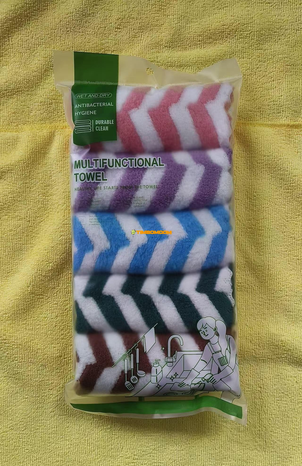 5pcs Cleaning Towel 5pcs Cleaning Towel