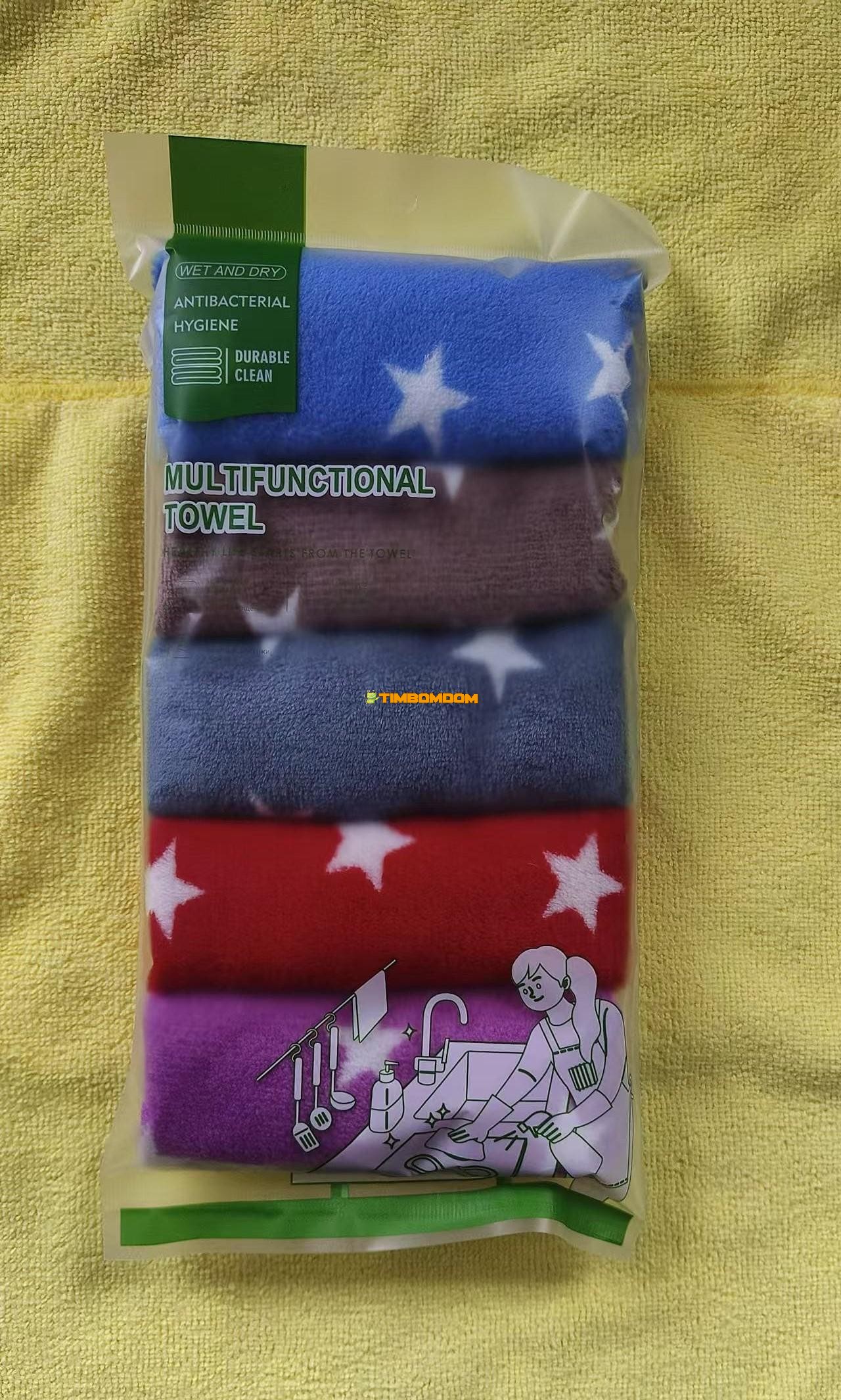 5pcs Cleaning Towel 5pcs Cleaning Towel