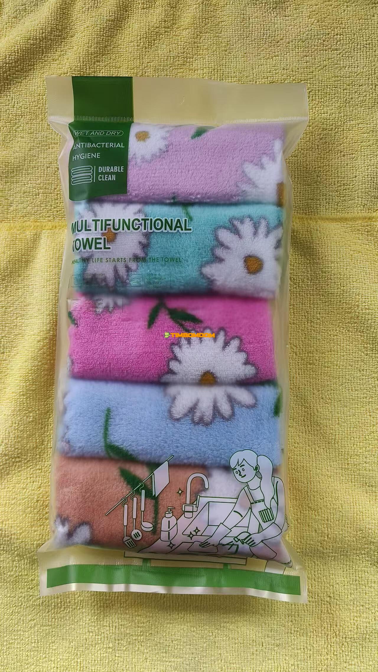 5pcs Cleaning Towel 5pcs Cleaning Towel