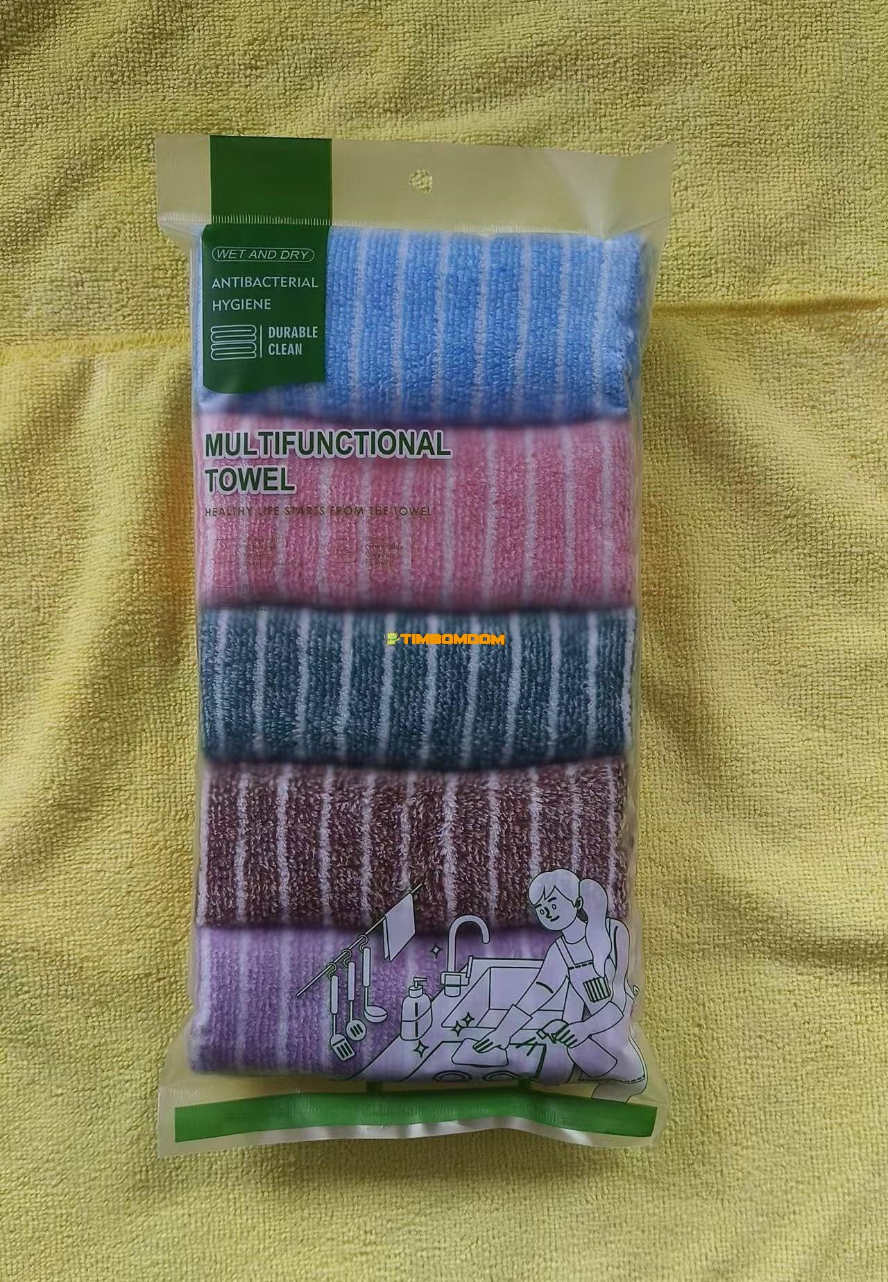 5pcs Cleaning Towel 5pcs Cleaning Towel