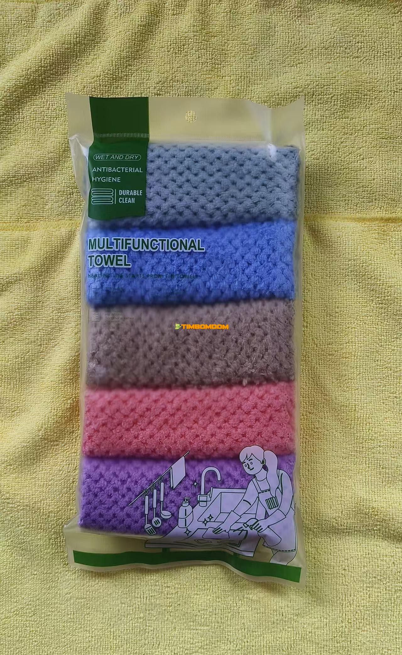 5pcs Cleaning Towel 5pcs Cleaning Towel