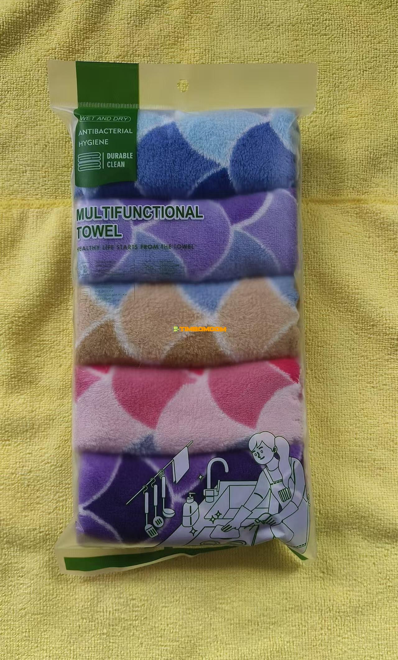 5pcs Cleaning Towel 5pcs Cleaning Towel