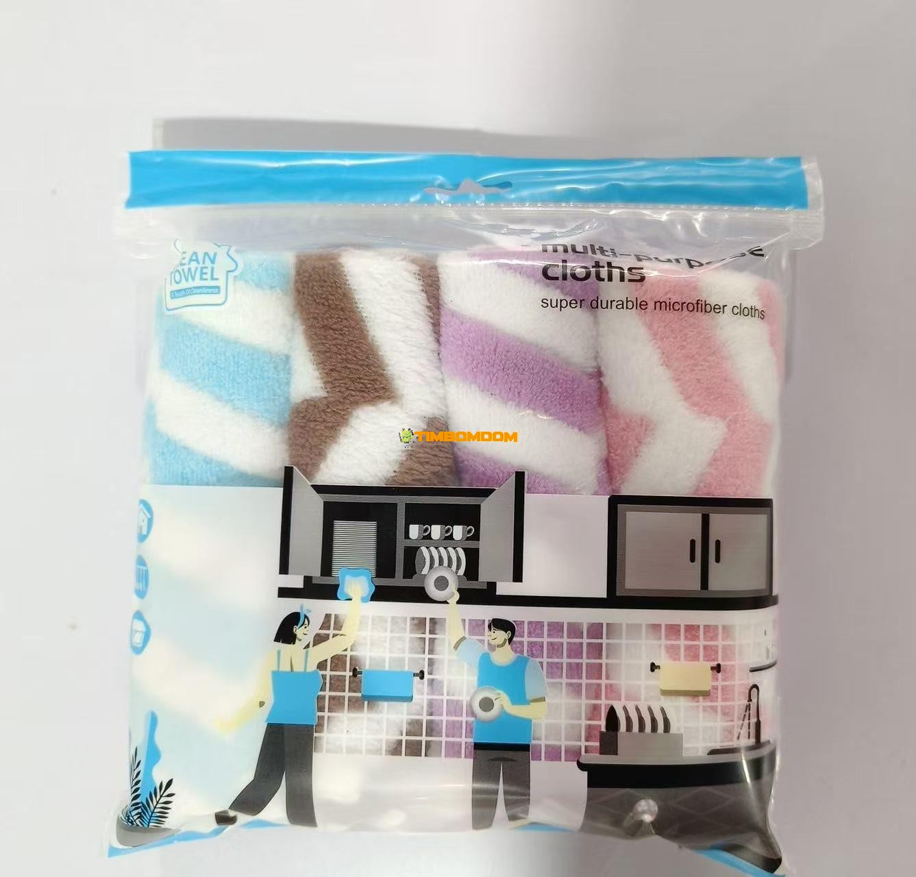 4pcs Cleaning Towel 4pcs Cleaning Towel