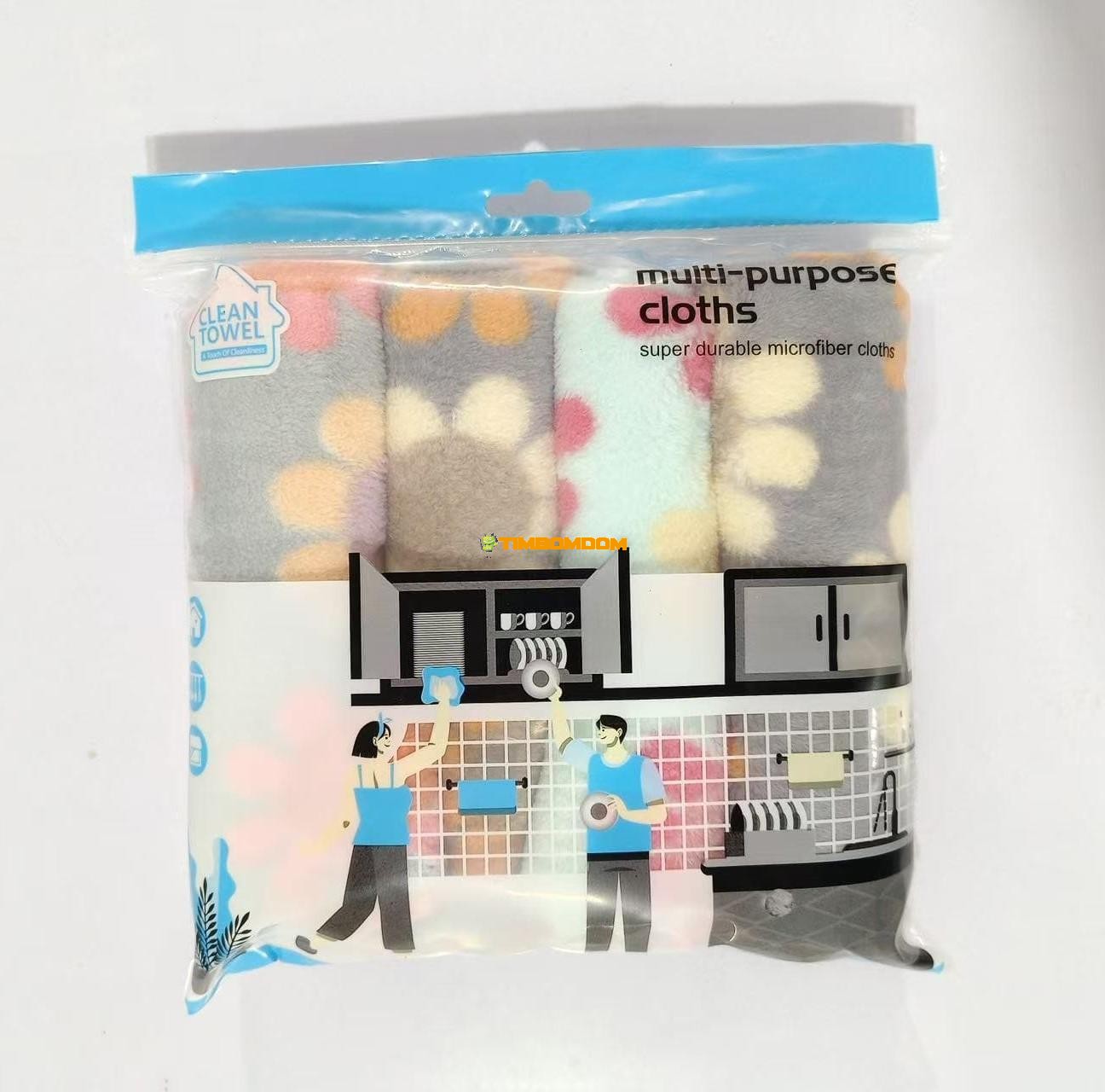 4pcs Cleaning Towel 4pcs Cleaning Towel