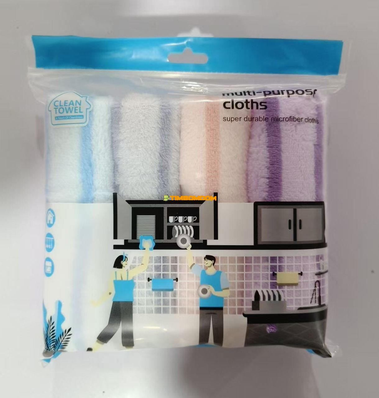 4pcs Cleaning Towel 4pcs Cleaning Towel