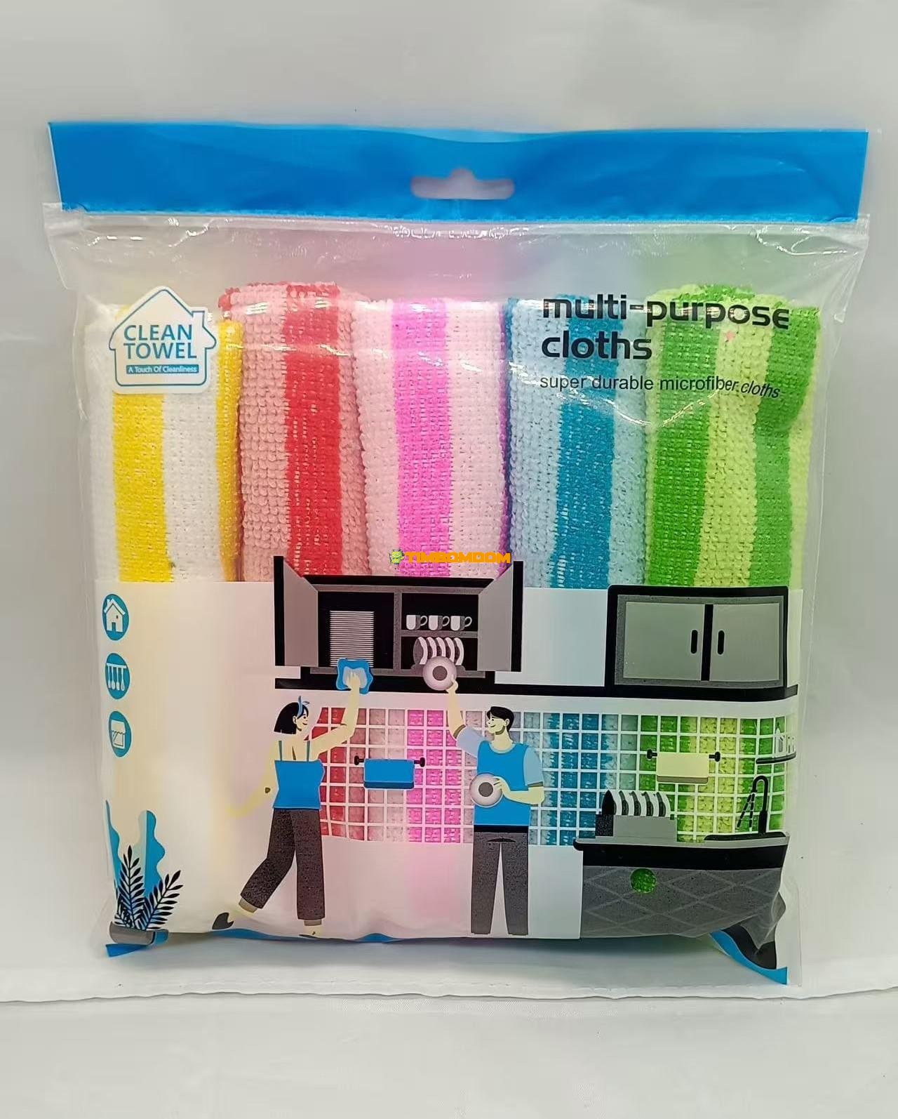 5pcs Cleaning Towel 5pcs Cleaning Towel