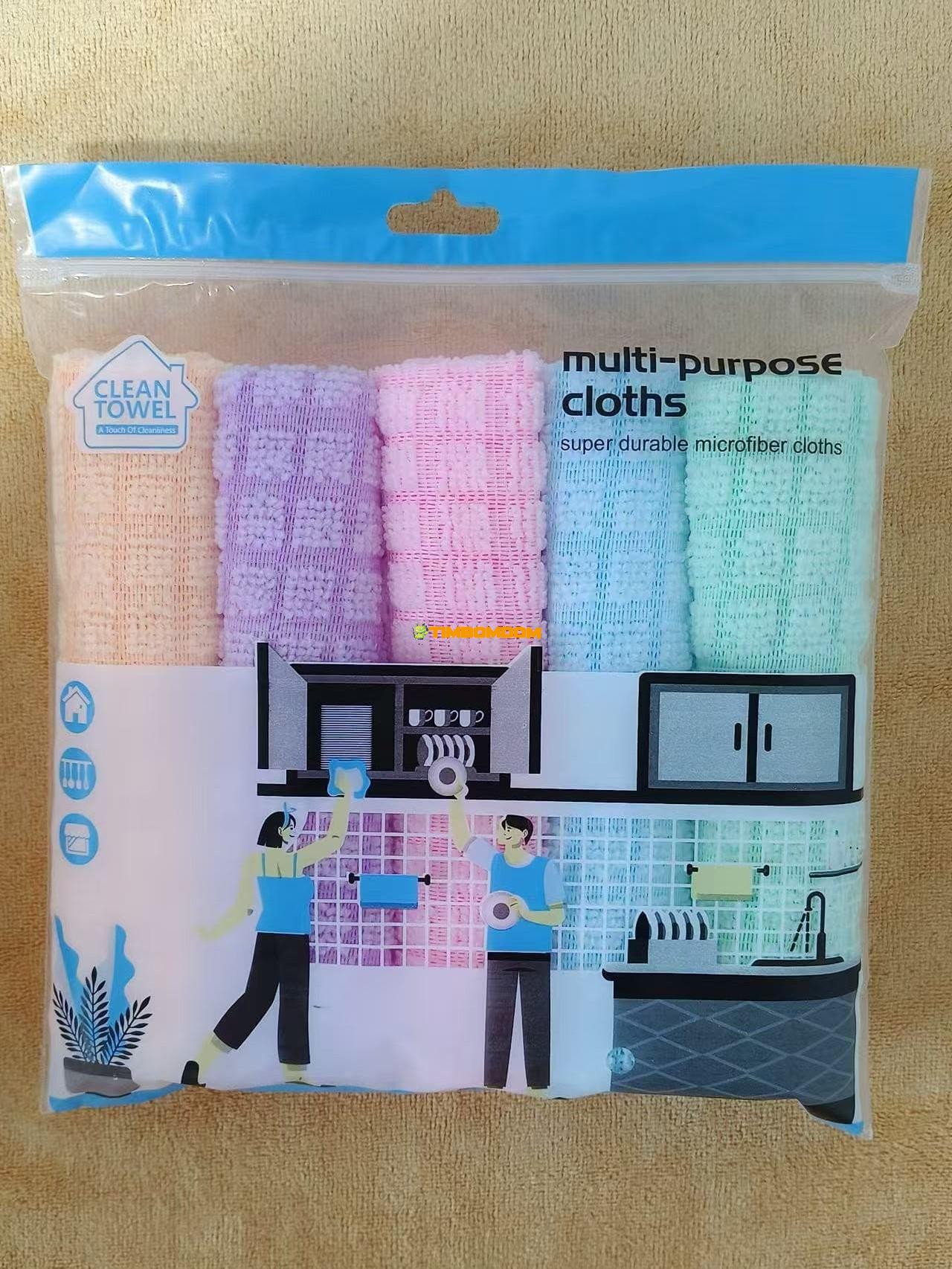 5pcs Cleaning Towel 5pcs Cleaning Towel