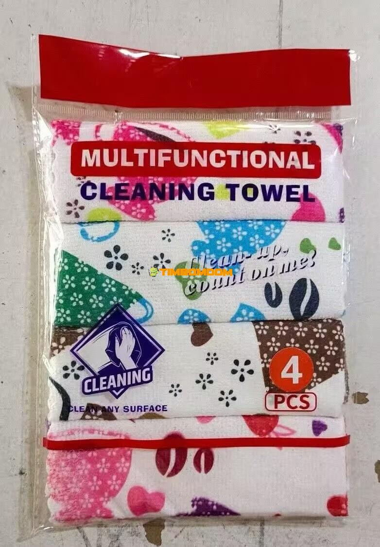 4pcs Cleaning Towel 4pcs Cleaning Towel