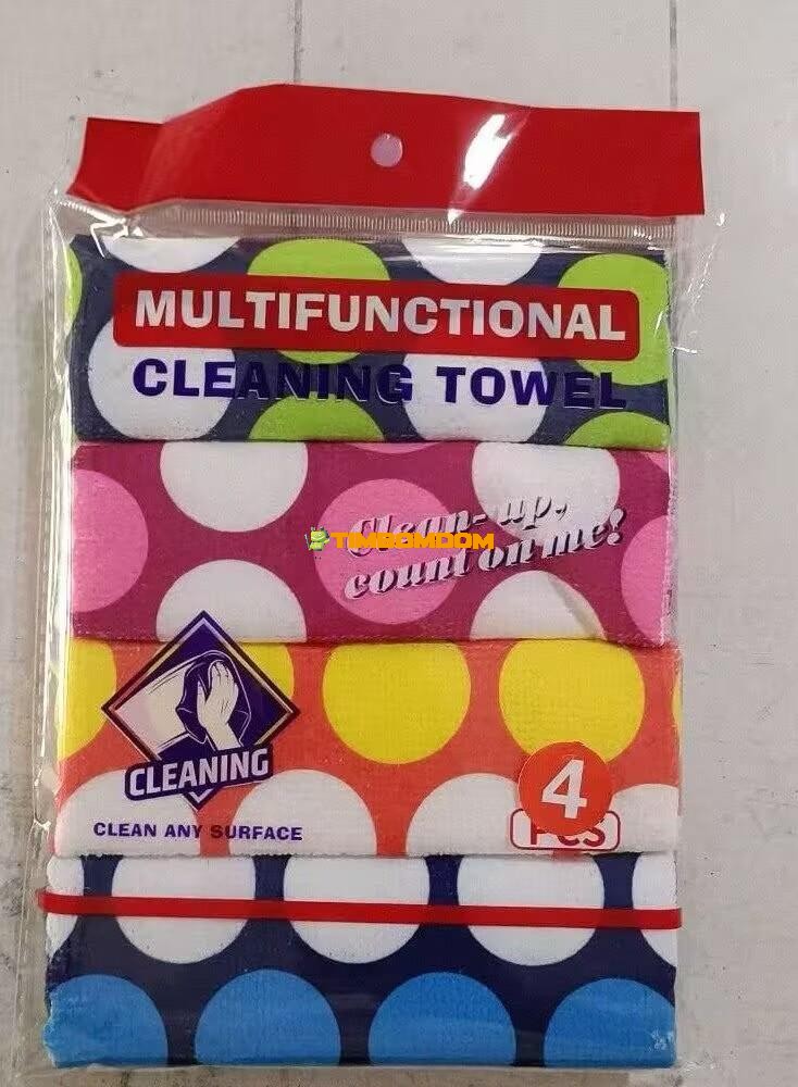 4pcs Cleaning Towel 4pcs Cleaning Towel