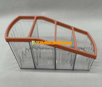 Divided storage box Divided storage box