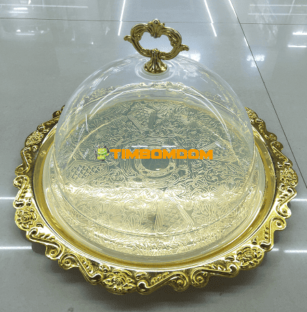 Electroplated cake box Electroplated cake box