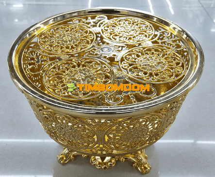 Electroplated Storage basket with bracket Electroplated Storage basket with bracket