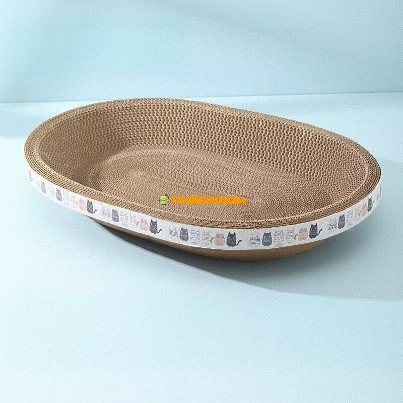 Oval Cat Scratcher Lounge Oval Cat Scratcher Lounge