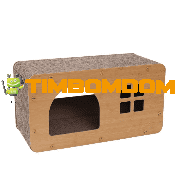 Cat Activity House with Scratch Pad Cat Activity House with Scratch Pad