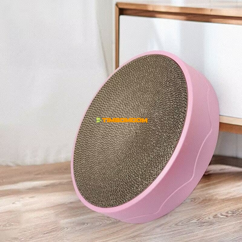 Round Corrugated Cat Scratcher Bed Round Corrugated Cat Scratcher Bed