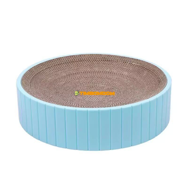 Round Corrugated Cat Scratcher Bed Round Corrugated Cat Scratcher Bed