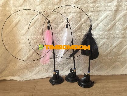 Suction Cup Interactive Cat Teaser Toy Suction Cup Interactive Cat Teaser Toy