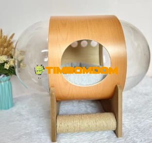 Transparent Dome Cat Bed Pod Transparent Dome Cat Bed Pod