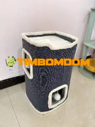 2 FLoor Cat Tower Condo with Openings 2 FLoor Cat Tower Condo with Openings