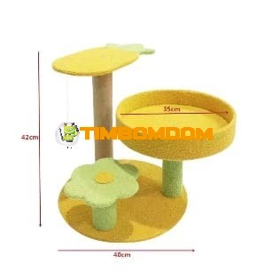 Round Cat Scratcher Bed with Perch Round Cat Scratcher Bed with Perch