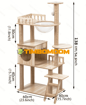 Large Cat Tree Condo with Multiple Platforms Large Cat Tree Condo with Multiple Platforms