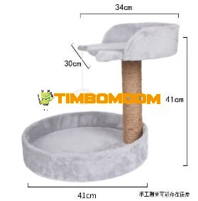 Cat Tree with Round Bed & Scratching Post Cat Tree with Round Bed & Scratching Post