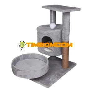 Cat Tree with Condo & Lounge Bed Cat Tree with Condo & Lounge Bed