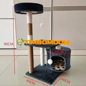 Cat Tree with Enclosed Condo & Perch Cat Tree with Enclosed Condo & Perch