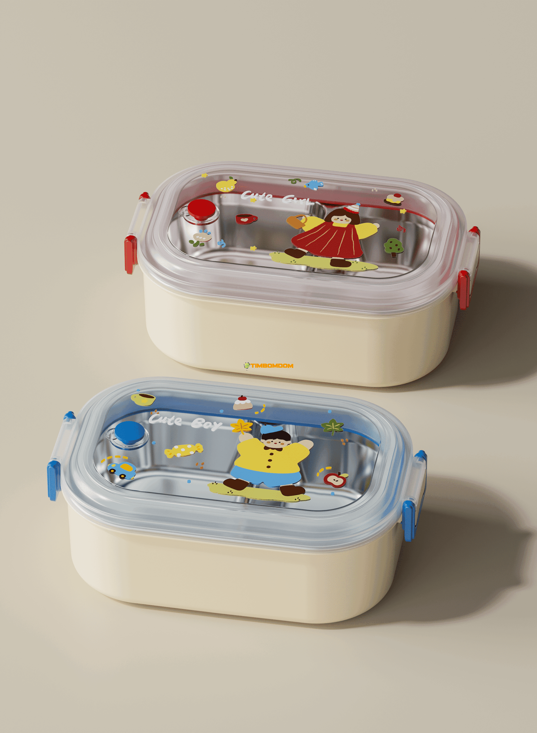 Compartmented Lunchbox Compartmented Lunchbox