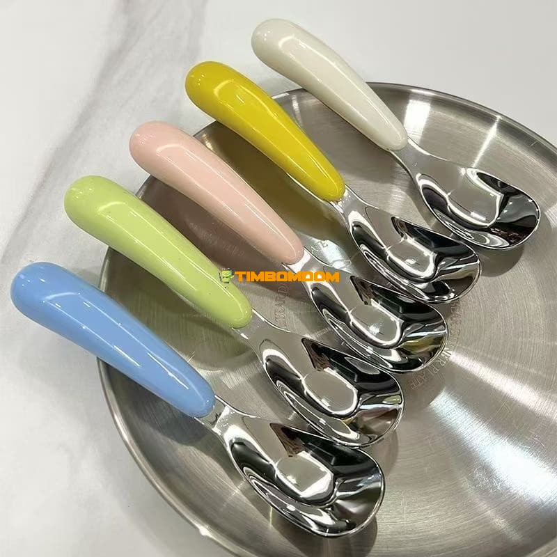 Stainless Steel Baby Spoon Set Stainless Steel Baby Spoon Set