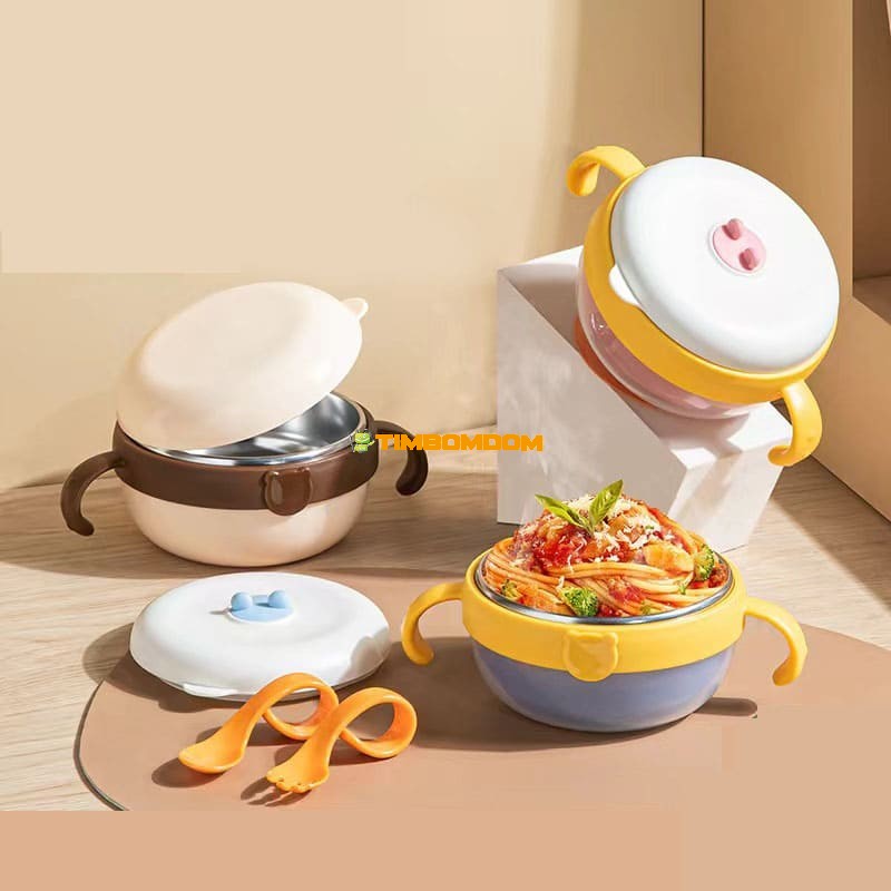 Baby Bowl Set with Lid Baby Bowl Set with Lid