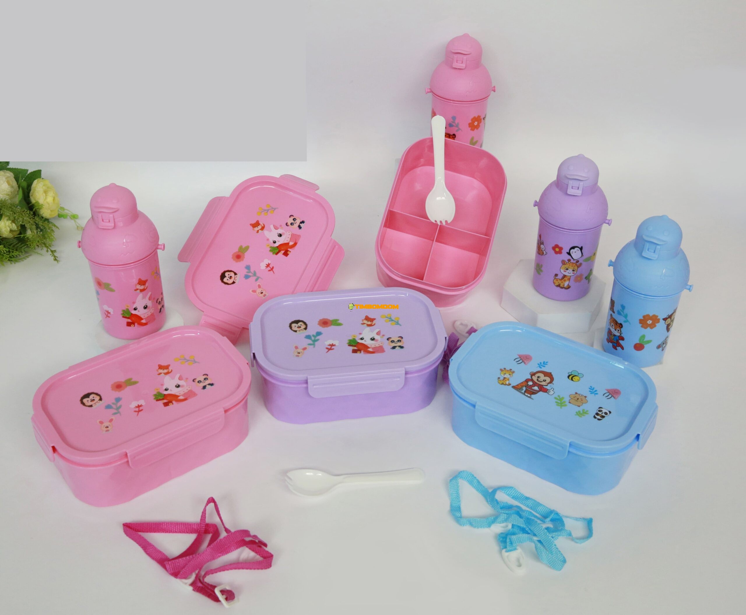 Lunch box and Water Bottle Set Lunch box and Water Bottle Set