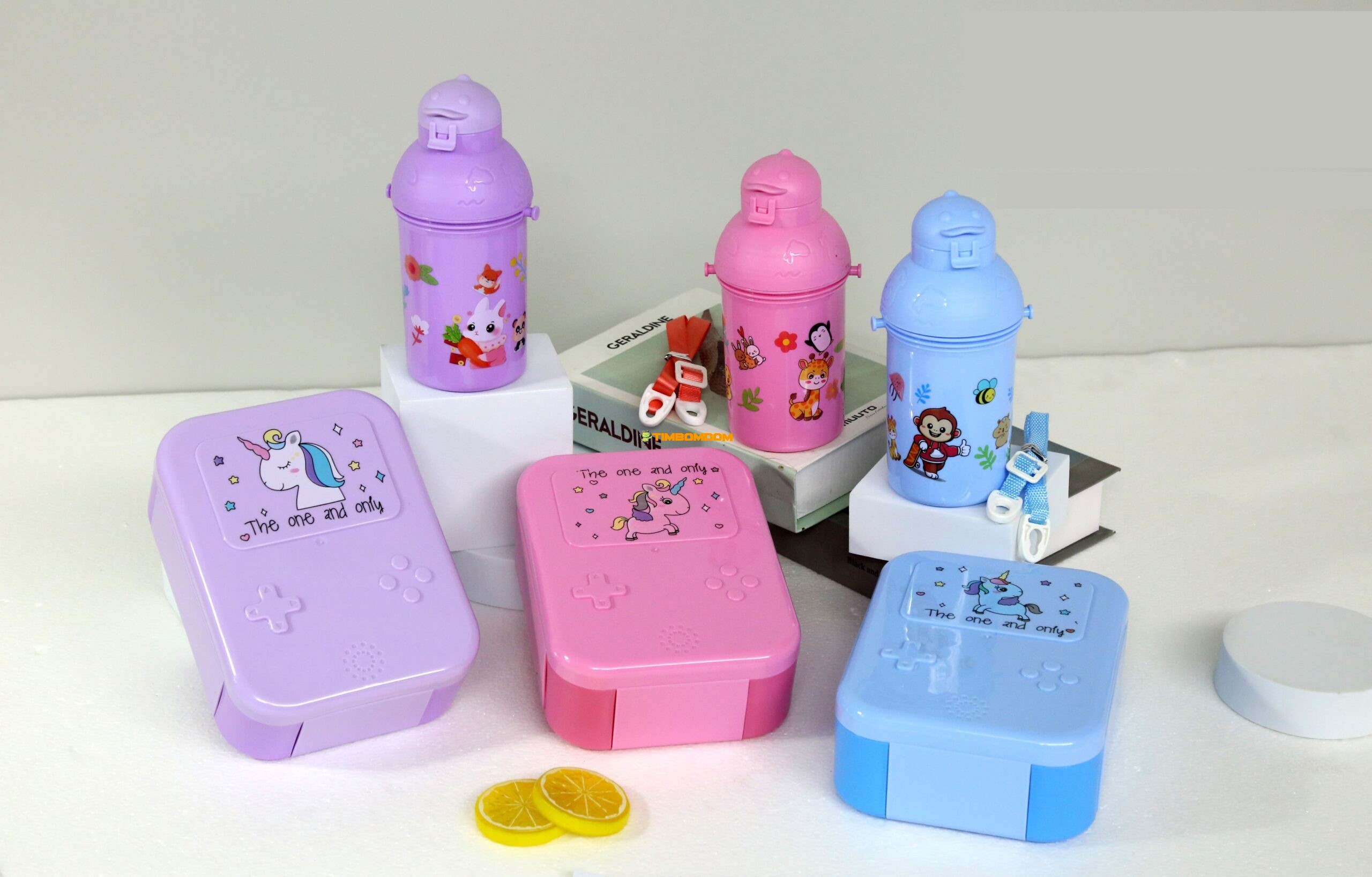 Lunch box and Water Bottle Set Lunch box and Water Bottle Set