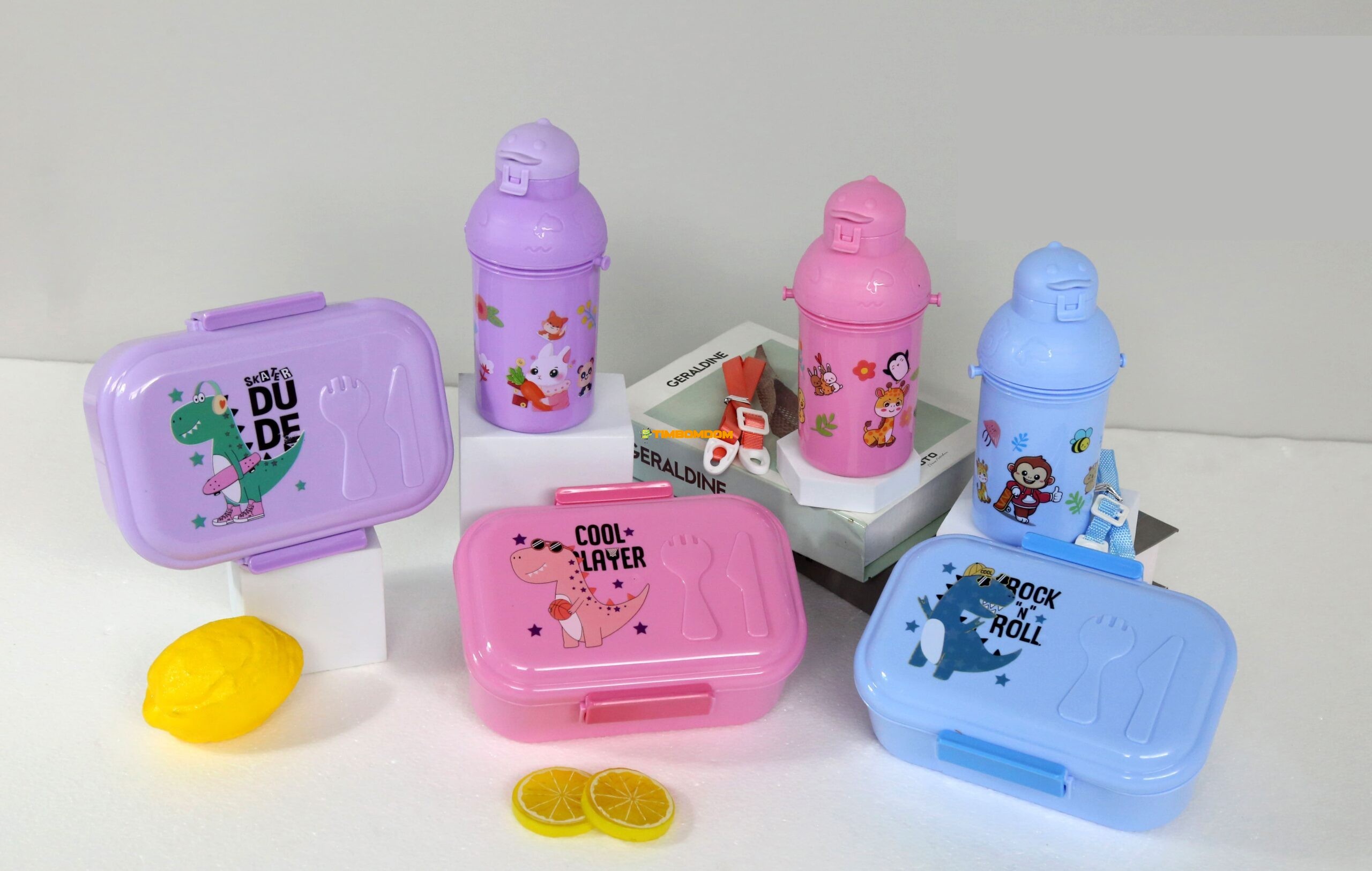 Lunch box and Water Bottle Set Lunch box and Water Bottle Set