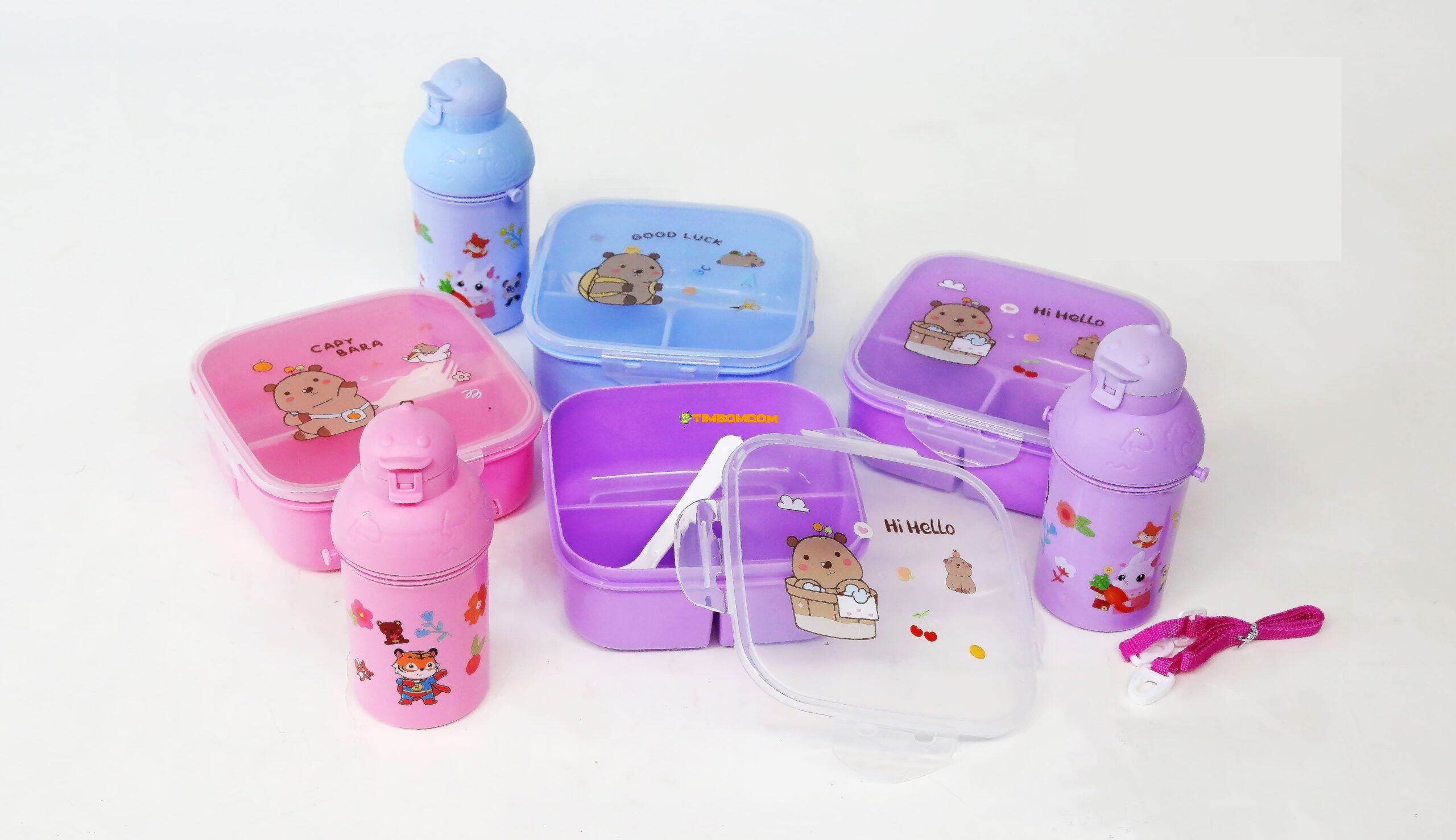 Lunch box and Water Bottle Set Lunch box and Water Bottle Set