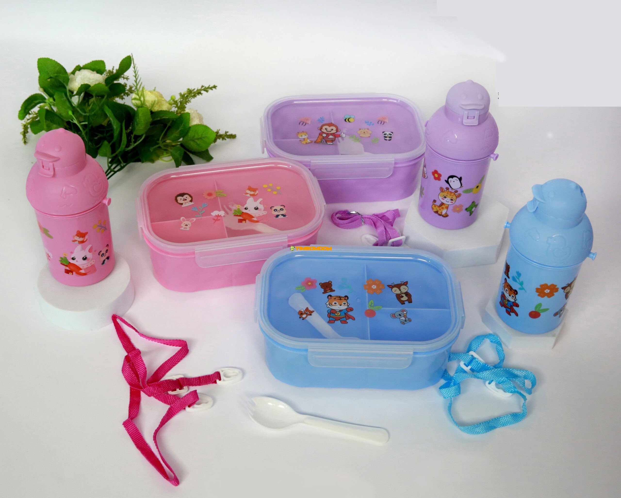 Lunch box and Water Bottle Set Lunch box and Water Bottle Set