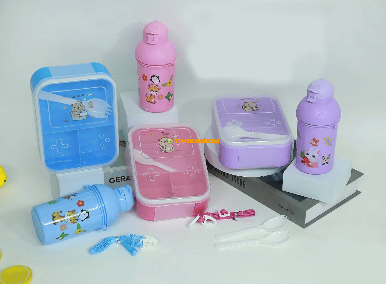 Lunch box and Water Bottle Set Lunch box and Water Bottle Set